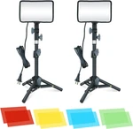 920 Lumens Led Video Light With Adjustable Tripod Stand/color Filters, Studio.... Fixed Price $35.95.