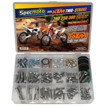 Euro Specmoto Two-stroke Bolt Kit Fits: Ktm 200 250 300 Sx Exc Xcw & Mxc '02+. Fixed Price $65.00.