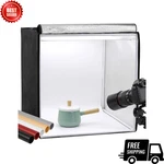 New 24X24IN Box Portable Studio Tent Lighting Kit Tabletop Photograp. Fixed Price $52.49.