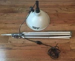 Vintage Smith Victor 4 Tier Photo Lighting Standing Lamp 3' 10' 600 Watt. Fixed Price $95.00.