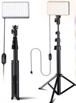 Fugetek Rgb Led Photography Video Light 77 Beads Aluminum 52" Tripod Kit New. Fixed Price $25.00.