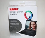Sunpak -rainbow Ring Light With Adjustable Clip. Fixed Price $8.99.