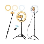 Todi 12" Ring Light With 63" Extendable Tripod Stand, Selfie .... Fixed Price $60.31.