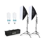 Softbox Lighting Kit, Skytex Continuous Photography With 2X20X28.... Fixed Price $93.32.