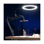 Ubeesize 10" Ring With Overhead Phone Mount, Led Selfie Light... Fast Ship. Fixed Price $57.24.