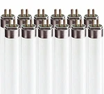 Luxrite 54W 4FT T5 Ho Fluorescent Tube Light 6500K 4200LM G5 Mini Bi-pin 12-PACK. Fixed Price $109.95.