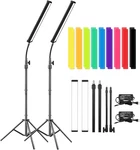 Led Video Stick Wand Kit-photography Lighting With Adjustable Tripod Stand. Fixed Price $198.99.