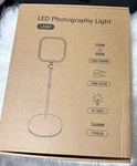 2PK Led Video Studio 15W Photography Lighting Kit 2500-8500K Dimmable New. Fixed Price $35.00.