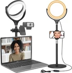 Zoom Light For Computer, Adjustable Desk Ring Video Calls,circle. Fixed Price $33.98.