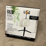 Hype 6 Inch Led Ring Light With Tripod New Box. Fixed Price $9.99.