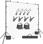 Limostudio Photo 10 X 9.6 Support Kit With Super Clamps, Sandbags, Etc. Fixed Price $50.00.