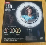 Itek Selfie Ring Light 8" Diameter 104 Mounting Clamp Swivel Brand New. Fixed Price $14.38.