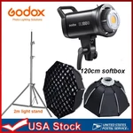 Godox SL100D 100W Led Video Continuous Light With 120CM Softbox Stand Kit. Fixed Price $224.66.