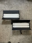 Flolight FL-110HM Fluorescent Photo, Video, Studio, Film (2 Lights) Untested. Fixed Price $100.00.