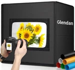 Glendan Portable Photo Studio Shooting Tent 16X16X16. Fixed Price $44.99.