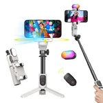 Aochuan Gimbal Stabilizer For Iphone, Sefie Stick Tripod With Auto Face White. Fixed Price $62.99.
