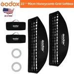Godox 9X35 Inches / 22 * 90CM Honeycomb Strip Softbox Grid &bowens Mount. Fixed Price $99.99.