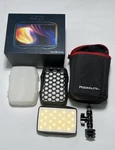 Falconeyes Pockelite F7 Mini Rgb & Variable Color Led Light With Diffuser Grid. Fixed Price $48.00.