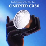 Zhiyun CX50 50W 2700-6500K Led Video Pocket Light Photography Grip Battery. Fixed Price $126.65.