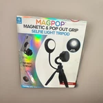 Premier Magnetic Pop Out Grip Selfie Led Light Tripod Black Universal. Fixed Price $20.53.