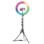 Bower WARLSRGB16 Selfie Ring Light Kit W/ Tripod In.. Fixed Price $59.19.