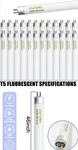 #186 Konideke F54T5/841/HO 54W Fluorescent Tube Light, 46 Inches. Fixed Price $120.00.
