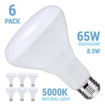 Pack Satco S11473 Led Bulbs 120V 8.5W =65W E26 BR30 Frost 5000K Natural Light. Fixed Price $28.95.
