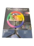 Vivitar Usb 8" Full Spectrum Color Ring Light With Phone Cradle And Tripod.. Fixed Price $9.99.