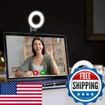 Cyezcor Video Conference Lighting Kit Ring For Monitor Clip Remote. Fixed Price $43.66.