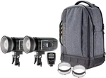 Westcott FJ400 Strobe 2-LIGHT Backpack Kit W/FJ-X2M Trigger. Fixed Price $1379.90.