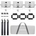 Godox Litemons LP1200R 120W Rgb Led 3-LIGHT Panel Kit. Fixed Price $699.00.