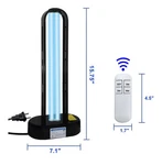 Baimnocm Uv-c Lamp For Dust Mite 38 Watt 1 Pack, Uvc Germicidal With Rem.... Fixed Price $31.50.