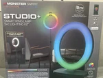 Monster Smart Studio+ 5 Pc Pro Photo Video Ring Lamp Wi-fi Kit. Fixed Price $35.00.
