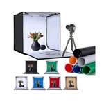 Box Photography 20"X20" With 80LED Lights And 6 Color Backdrops B.... Fixed Price $121.68.