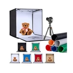 Zkeezm Box Photography 24"X24" With 120LED Lights And 6 Color Backdrops.... Fixed Price $136.38.