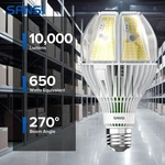 Sansi Led Bulb 10,000LM 5000K 650W Equiv. Garage Warehouse Safe Daylight. Fixed Price $32.29.