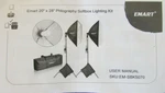 Emart Softbox Lighting Kit With Sandbag 20"X28" Photography. Fixed Price $59.90.