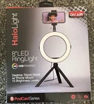 Halo Light 8 Led Ring From Podcast Series - Usb Powered New. Fixed Price $20.00.