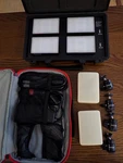 Mint Condition Aputure MC-4 Light Complete Travel Kit With Extras!. Fixed Price $400.00.