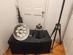 Impact OCTACOOL-9 Professional Photography Lighting Kit W/stands & Rolling Case. Fixed Price $300.00.