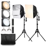 Vevor Softbox Lighting Kit 16 3000-6500K Adjustable For Shooting. Fixed Price $57.90.