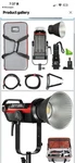 Aputure Storm C300D Ii Continuous Lighting Kit Portable Fan Cooled. Fixed Price $275.00.