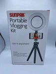 Sunpak - Portable Vlogging Kit For Smartphones Black New Box. Fixed Price $9.50.