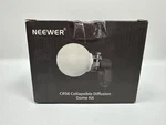 Neewer CRS6 Collapsible Diffusion Dome Kit With 3 Adapter Rings. Fixed Price $24.90.