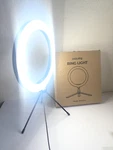 Victsing Ring Light Tripod Stand Selfie Kit Dimmable Video Sealed. Fixed Price $52.00.