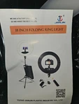 Jj Jianjin Folding Ring Light Kit 18"/45CM Dimmable Led Tripod Case Phone Mount. Fixed Price $79.99.