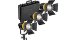 Genaray BLT-60 Bi-color Led 3-LIGHT Kit Used Video / Youtube Lighting. Fixed Price $326.39.