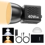 Ulanzi 40W Portable Led Video Light With Dc Power Adapter, 3400MAH Build-in B.... Fixed Price $136.21.