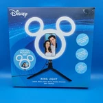 Disney's Mickey Mouse Shaped Ring Light With Phone Holder & Tripod 3 Modes. Fixed Price $34.99.