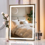 Miniso Led Makeup Mirror With Bluetooth Speaker, 10.6" X 13.8" Lighted Vanity.... Fixed Price $64.33.